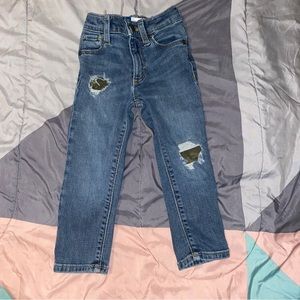 Camo Patch Toddler Jeans 2T
